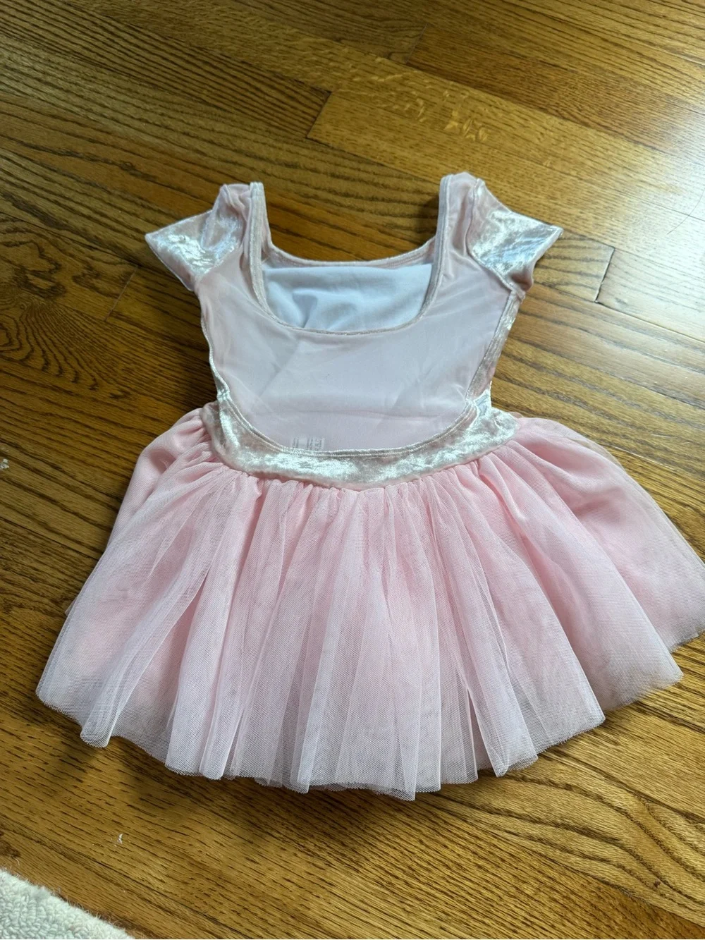 Bloch Soft Pink Velvet Tutu Dress